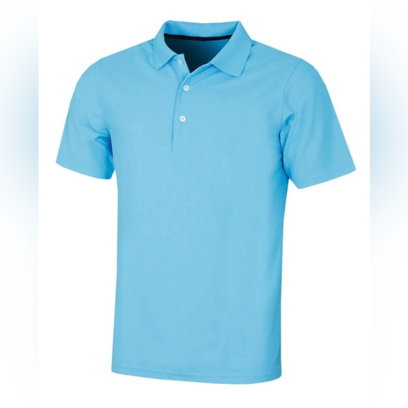 Other - ProQuip XL Men’s Polo Shirt Blue Pro-Tech Soft Wicking Stretch UV Protect